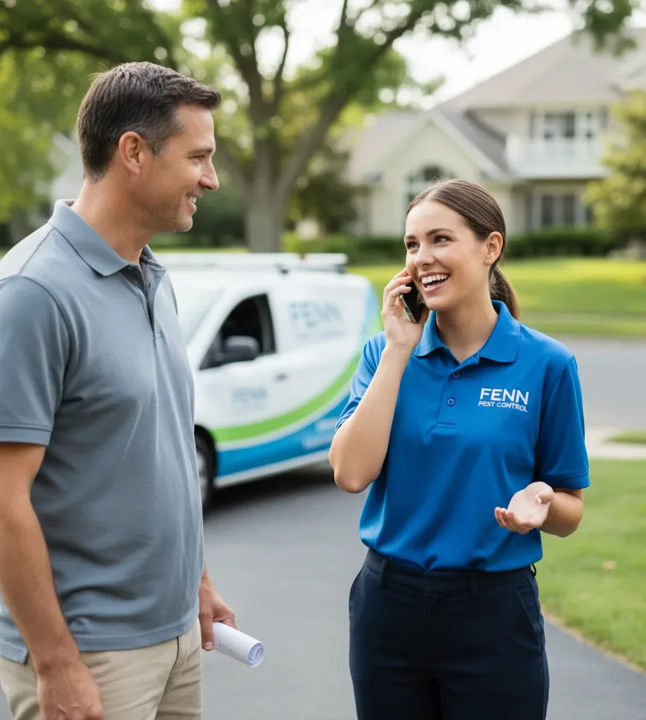 Fenn Pest Control customer support in Wake Forest